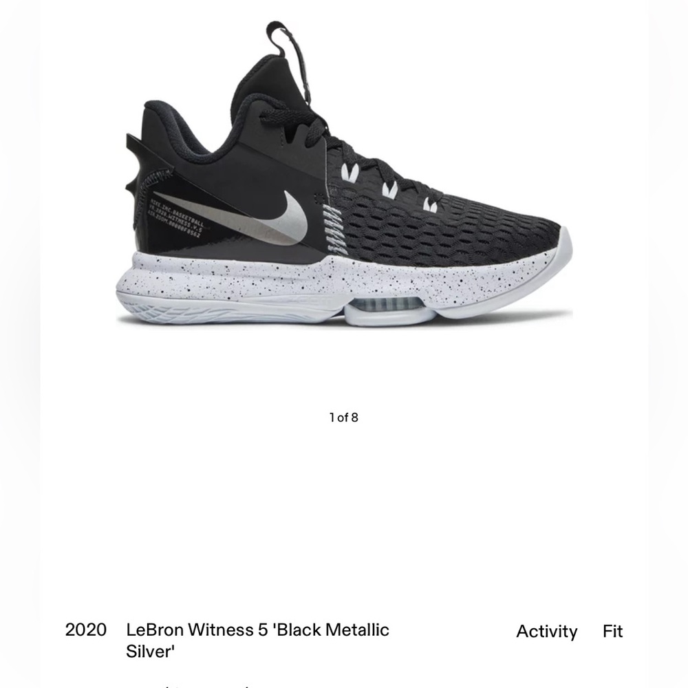 LeBron witness basketball shoes